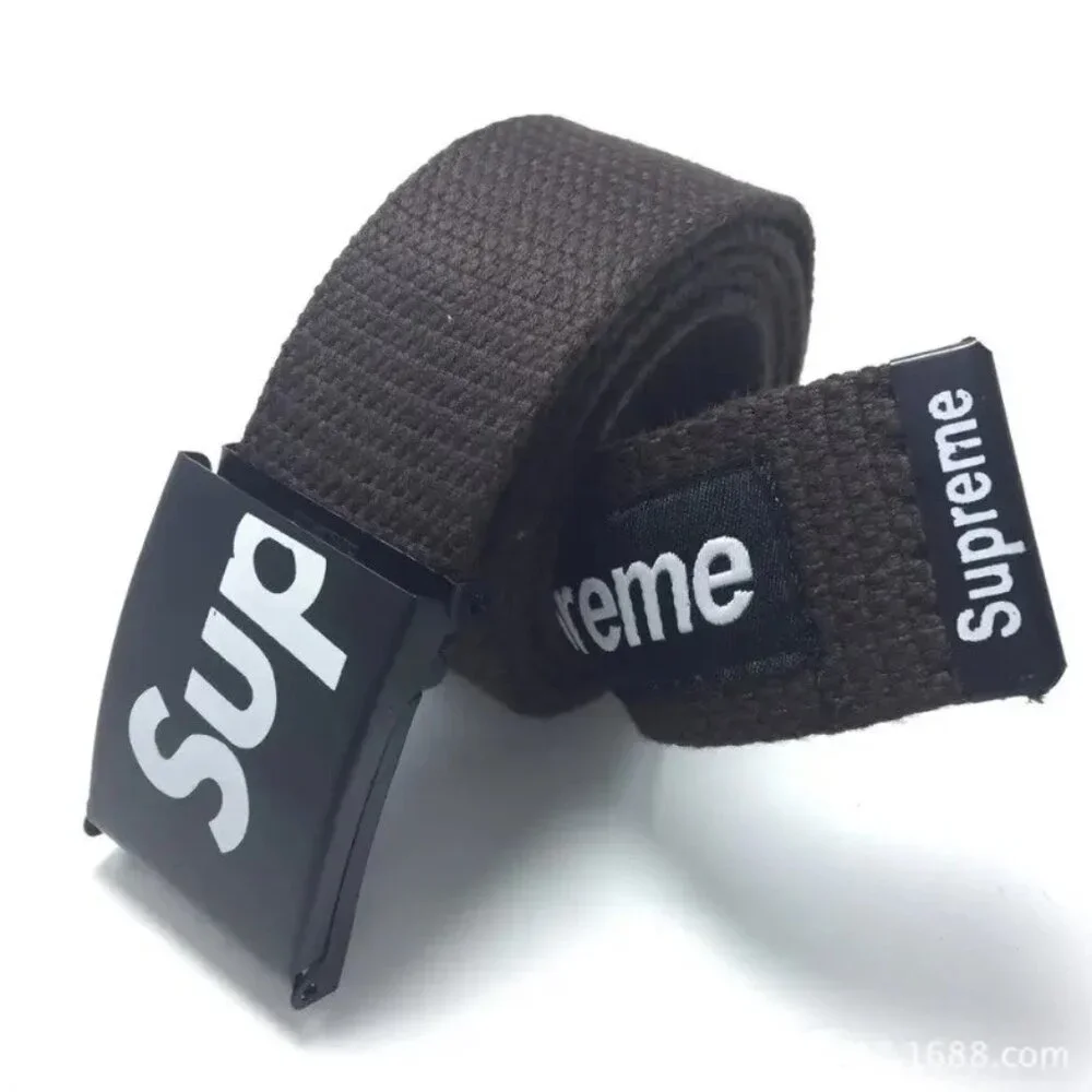 SUPR-EME BLACK adjustable ratchet clasp belt - Picture 5 of 5